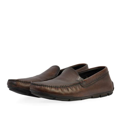 prada loafers men sale|prada men's moccasins.